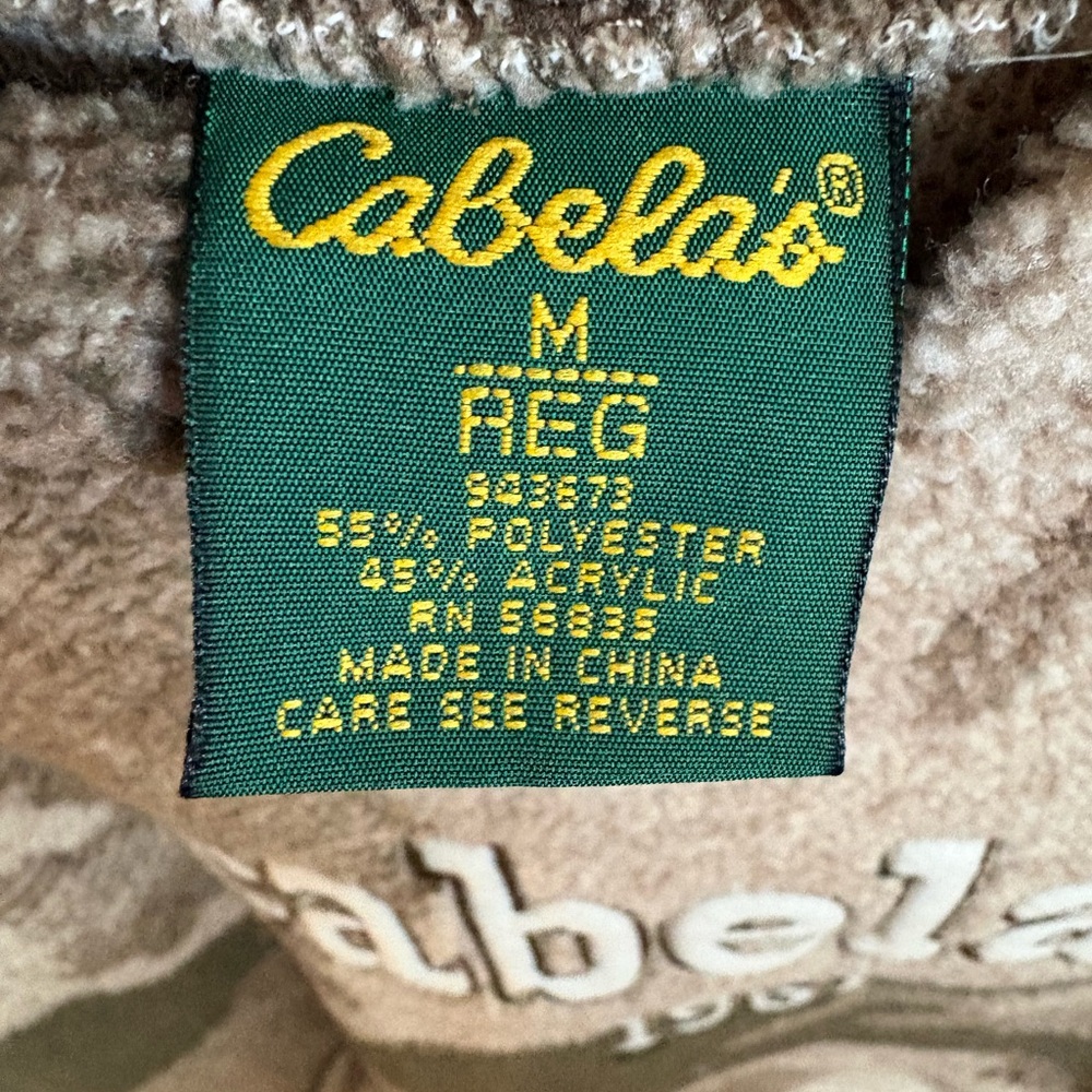 Cabela's Kids Camo Fleece Hoodie - Picture 3 of 3